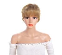 Parrucca in Pizzo Parrucche da donna creative Parrucche corte leggermente ricce Filo ad alta temperatura riccio Adatto for viaggi quotidiani e feste Parrucche da Donna