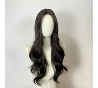 Parrucca Intera, Capelli Umani Artificiali, Riga Centrale, Set Di Parrucche Per Capelli Ricci Ondulati