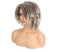 Parrucca Intrecciata Parrucca Corta Bob Per Capelli Sintetici Da 10 Pollici Per Le Donne Parrucca Riccia Torsione Nera Bionda Rossa Dreadlock Faux Locs