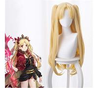Parrucca Irkalla Ereshkigal Fate Grande ordine Parrucca cosplay Biondo chiaro Capelli ricci lunghi Gioco di ruolo Anime Parrucche per feste