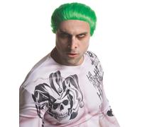 Parrucca Joker - Suicide Squad - Verde - Taglia Unica