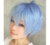 Parrucca Kuroko no Basuke Basketball Tetsuya Cosplay parrucca corta short blu...