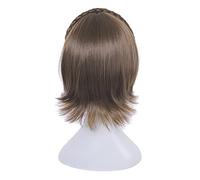 Parrucca L-Email Gioco Persona 5 Parrucche Cosplay Ann Takamaki Makoto Niijima Futaba Sakura Ren Amamiya Parrucca Cosplay Perucas Capelli Sintetici 30 Cm Marrone