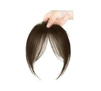 Parrucca Liu Hai 1 pezzo for donna frontale taglio principessa con frangia uniforme parrucchino piatto sintetico francese naturale senza cuciture(4)