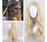 Parrucca Lo Hobbit Galadriel parrucca cosplay costumi costume lungo lungo bio...