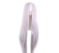 Parrucca lunga da donna dritta naturale per anime cosplay feste in costume Halloween Carnevale