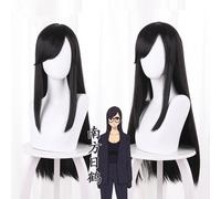 Parrucca lunga Summer Time Rendering Hizuru Minakata viola scuro cosplay