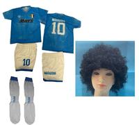PARRUCCA maglietta pantaloncini DIEGO o calzettoni maradona maglia napoli mars