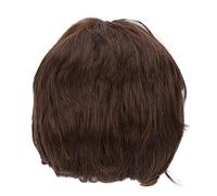 Parrucca Marrone Chiaro, Capelli Sintetici Marroni Chiari con Texture Soffice Uomo Parrucca per Uomini per Uomo per Moda e Abbigliamento Quotidiano