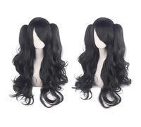 Parrucca Mira for bambini, parrucca rosa for donne e ragazze, accessori for cosplay di Halloween(K)