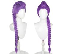 Parrucca Mira for Bambini, Parrucca Rosa for Donne e Ragazze, Accessori for Cosplay di Halloween(Purple)