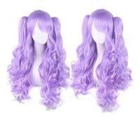 Parrucca Mira for bambini, parrucca rosa for donne e ragazze, accessori for cosplay di Halloween(S)