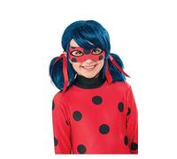Parrucca Miraculous Lady Bug Per Ragazze Costume Elegante Licenziato Accessorio