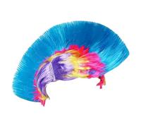 Parrucca Mohawk Punk Rock Unisex Accessorio Divertente A Forma Di Unisex | Parrucca Mohican Copricapo Per Cosplay, E Per Party Ideale per , Famiglie, , Donne e Uomini Regalo