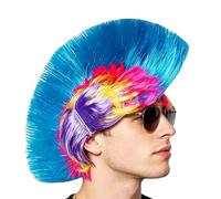 Parrucca Mohawk Rock Accessorio Divertente A Forma Di Unisex Rock