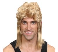 Parrucca Mullet Anni '80 Jason Donovan Accessorio Costume Uomo Donna 1980