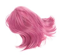 Parrucca Nera Corta Parrucche Halloween Capelli Veri Donna Parruccate Da