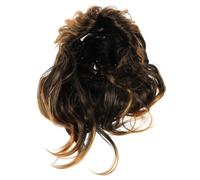 Parrucca nera da uomo - Parrucca lunga riccia punk disco anni '70 e