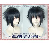 Parrucca nera FF15 Final Fantasy XV Noctis Lucis Caelum Parrucca cosplay Capelli corti per uomo Donna Unisex Taglia unica