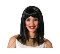 BigBuy Carnival EAN: 8422259801566 - Parrucca nera egiziana