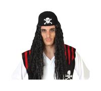 Parrucca pirata nera - Marca: BigBuy Carnival - EAN: 8422259802648