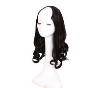 Parrucca ondulata a forma di U, un pezzo con 6 clip, 38,1 cm, per capelli sottili 8/4