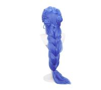 Parrucca Osplay da 1pc 40 pollici Honor Of Kings Diao Chan Lungo Blu Capelli intrecciati sintetici resistenti al calore for le donne
