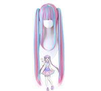 Parrucca Pareo Nyubara Reona Two VersionBanG Dream! Parrucca cosplay Bandori Pareo Cosplay Raise A SUILEN RAS Parrucche sintetiche per donna Blu rosa