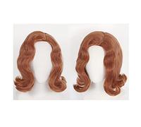 Parrucca Parrucca Cosplay Bella Signora Retrò Capelli Ricci Con Cuffia Per Parrucca Gratuita Parrucche Grigie Per Le Donne (Tipo Lungo)