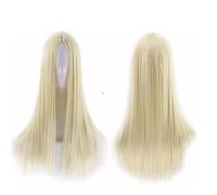Parrucca Parrucca for capelli lisci di media lunghezza multicolore for capelli sintetici Parrucca nera for parrucche in fibra opaca resistente alle alte temperature Donne