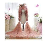 Parrucca Parrucca Per Capelli Sintetici Super Lunghi, Parrucca Riccia Di Mais Da 120 Cm Con Frangia, Parrucca Per Cosplay Principessa Lolita Resistente Al Calore Naturale Parrucca Per Feste Parrucca