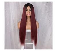 Parrucca Parrucca Sintetica Parrucca Lunga Diritta Per Le Donne Parrucche Cosplay Arancioni Per Le Donne Capelli Naturali Resistenti Al Calore Capelli Biondi Grigi Parrucche Grigie Per Le Donne (Wl93