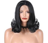 Parrucca Parrucca Sostitutiva Dei Capelli , Parrucca Con Frangetta Parrucca In Pizzo In Fibra Chimica Parrucca Da Donna Corta Copricapo Capelli Corti Ricci Parrucche da donna
