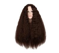 Parrucca Parrucche da donna Parrucca riccia for capelli a lunghezza intera Parrucca voluminosa naturale Parrucca in fibra sintetica Donne (Color : A)