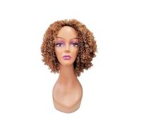 Parrucca Parrucche da donna Parrucche ricci africani Parrucche corte ricci complete Parrucche sintetiche Parrucche da donna africane Donne