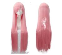 Parrucca Parrucche for capelli Volume d'aria Ad alta temperatura Morbida seta Capelli sfusi Lunghi diritti serici Parrucca sintetica for capelli a onda grande Parrucche for feste for uomo Donne (Colo