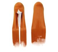 Parrucca Parrucche for capelli Volume d'aria Ad alta temperatura Morbida seta Capelli sfusi Lunghi diritti serici Parrucca sintetica for capelli a onda grande Parrucche for feste for uomo Donne (Colo