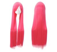 Parrucca Parrucche for capelli Volume d'aria Ad alta temperatura Morbida seta Capelli sfusi Lunghi diritti serici Parrucca sintetica for capelli a onda grande Parrucche for feste for uomo Donne (Colo