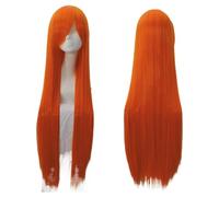 Parrucca Parrucche for capelli Volume d'aria Ad alta temperatura Morbida seta Capelli sfusi Lunghi diritti serici Parrucca sintetica for capelli a onda grande Parrucche for feste for uomo Donne (Colo
