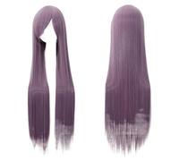 Parrucca Parrucche for capelli Volume d'aria Ad alta temperatura Morbida seta Capelli sfusi Lunghi diritti serici Parrucca sintetica for capelli a onda grande Parrucche for feste for uomo Donne (Colo