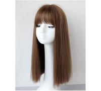 Parrucca Parrucche for le donne, parrucca sintetica resistente al calore con scherzette lunghe parrucche diritti setosi Parrucche da donna