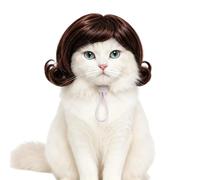 Parrucca per animali domestici, morbida, con elastici divertenti, comoda e | Parrucche per carnevale, Halloween, carnevale, feste, compleanni, festival, fotografie, parate, vacanze