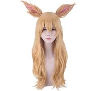 Parrucca per aumentare il volume dei capelli dopo chemioterapia Cos parrucca Cos Kda Idol cantante Ari evidenzia sfumato capelli lunghi dorati