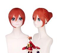 Parrucca per aumentare il volume dei capelli dopo chemioterapia Gintama Gintama Kagura chignon al vapore copricapo seta ad alta temperatura arancione Cos parrucca