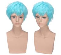 Parrucca per aumentare il volume dei capelli dopo chemioterapia Master Shengda versione coreana di Bigbang Choi Shengxian Top con lo stesso stile di Liuhai Blue Fluffy capelli corti parrucca da uomo