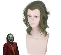 Parrucca per aumentare il volume dei capelli dopo la chemioterapia film Clown Joker Arthur Flake misto verde corto capelli ricci Cos parrucca anime