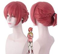 Parrucca per aumentare il volume dei capelli dopo la chemioterapia - Legato adolescente Hanako-Kun Mitsuba Susuke Cos Capelli Finti Coda di cavallo Personaggio Fumo Rosa