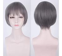 Parrucca per aumentare il volume dei capelli dopo la chemioterapia parrucca femminile capelli corti viso rotondo studente carino quotidiano parrucca Lolita frangia aria naturale soffice Cos parrucca