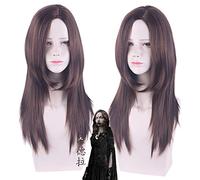 Parrucca per aumentare il volume dei capelli dopo la chemioterapia Resident Evil 8-Village Cassandra Cassandra-Maroon Medium Long Cos parrucca
