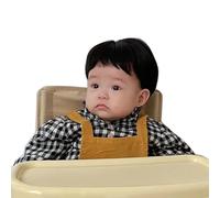 Parrucca per bambini Bobo capelli corti puntelli fotografici infantili parrucca copricapo treccia ragazza copertura per capelli per bambini piccoli puntelli fotografia
